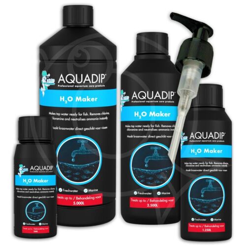 TAP SAFE AQUADIP H20 WATER CONDITIONER. Chlorine Remover